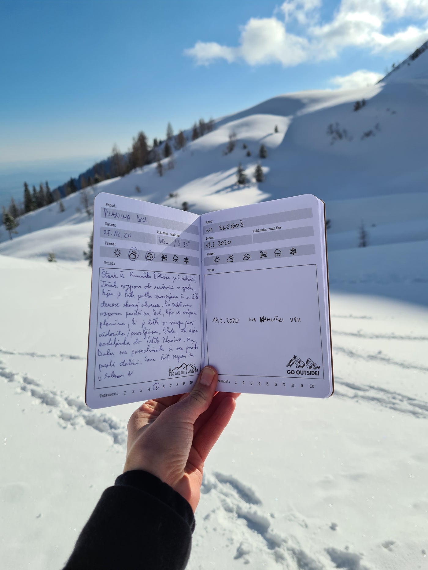 Notebook - Hiking Diary