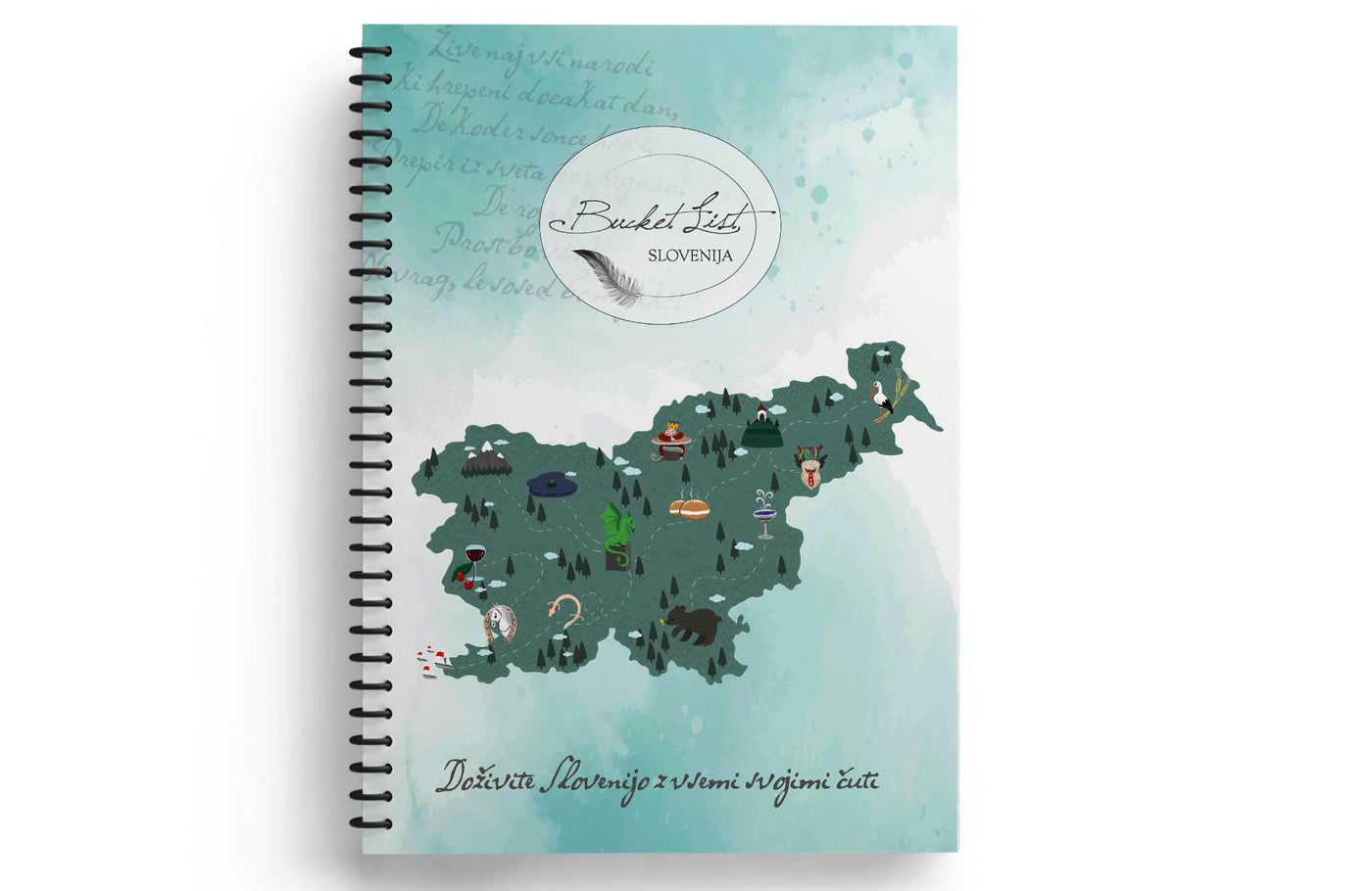 Notebook- BucketList Slovenija