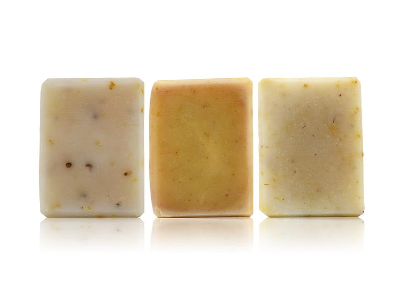 Natural Soap - Set Of 3 Organic Soap Bars
