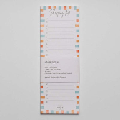 Shopping List Notepad - Xvibe
