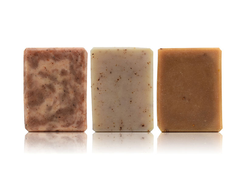 Natural Soap - Set Of 3 Soap Bars